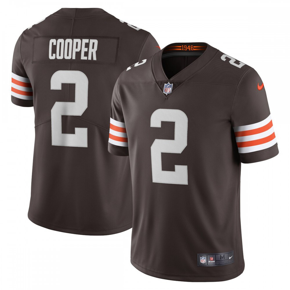 Amari Cooper Cleveland Browns Nike Men's Vapor Limited Jersey - Brown-GridironStore